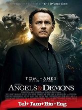 Angels & Demons (2009) BRRip Original [Telugu + Tamil +  Hindi + Eng] Dubbed Full Movie Watch Online Free