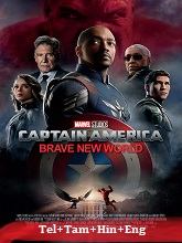 Captain America: Brave New World (2025) HDRip Original [Telugu + Tamil + Hindi + Eng] Dubbed Movie Watch Online Free