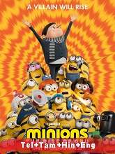 Minions: The Rise of Gru (2022) HDRip Original [Telugu + Tamil + Hindi + Eng] Dubbed Movie Watch Online Free