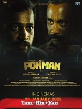 Ponman (2025) HDRip Original [Tamil + Hindi + Kannada] Full Movie Watch Online Free