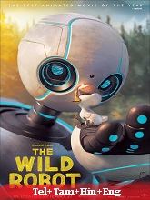 The Wild Robot (2024) BRRip Original [Telugu + Tamil +  Hindi + Eng] Dubbed Full Movie Watch Online Free